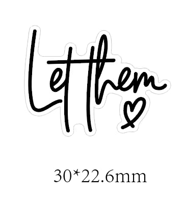 Let Them Straw Topper