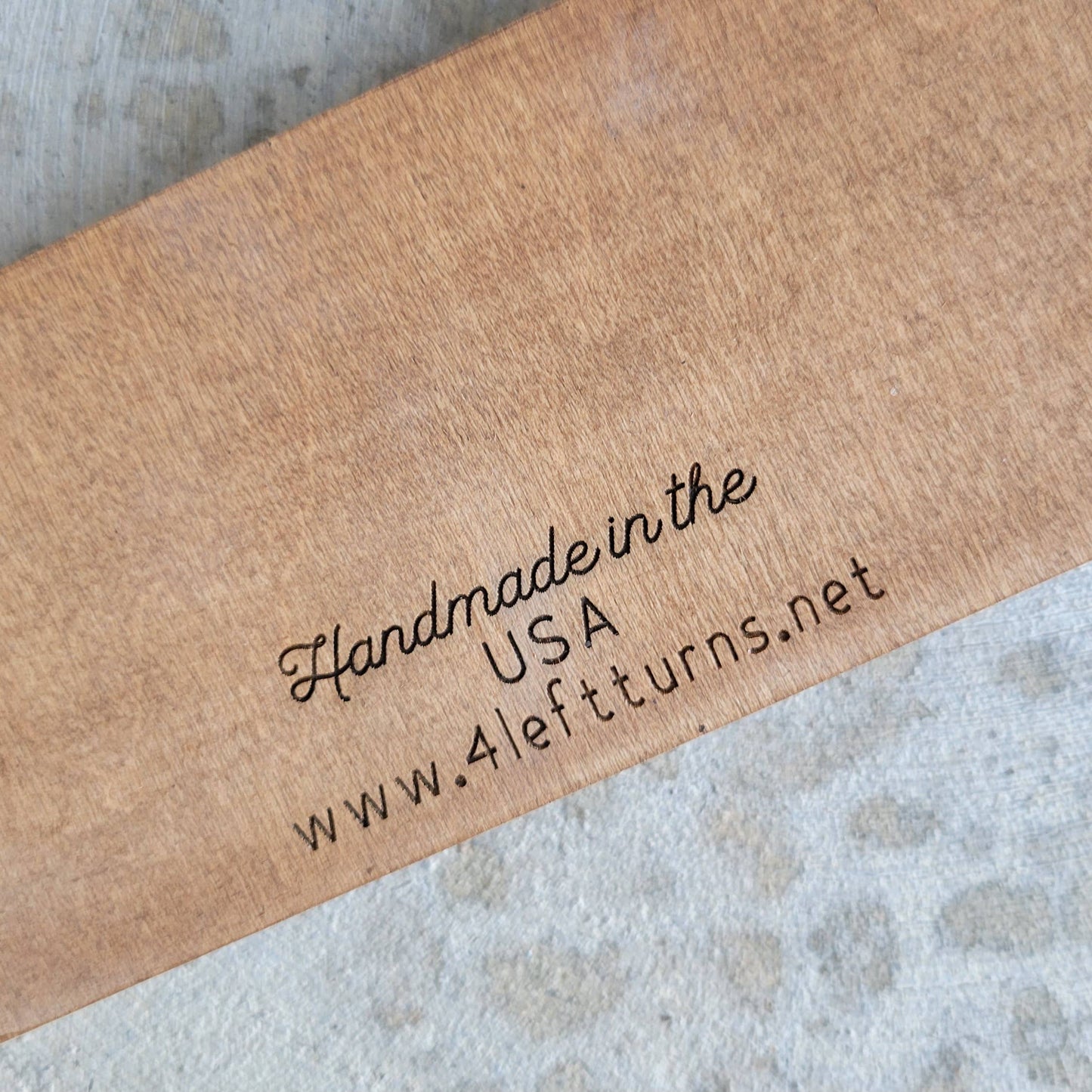 Living the Dream Stacked Layer Wood Sign
