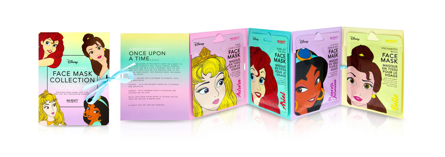 Disney Princess Sheet Face Mask Booklet 6pc