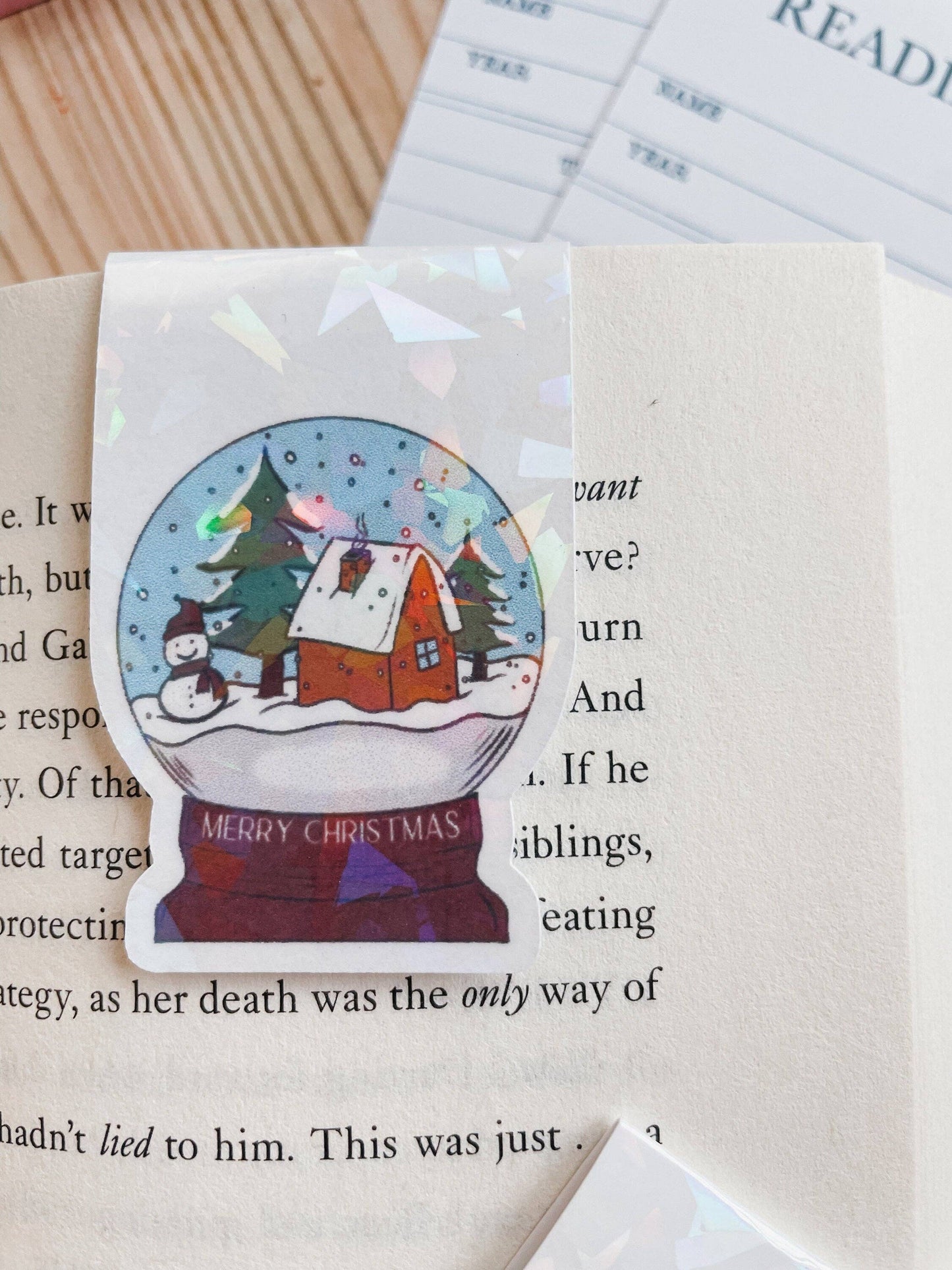 Holiday Magnetic Bookmarks