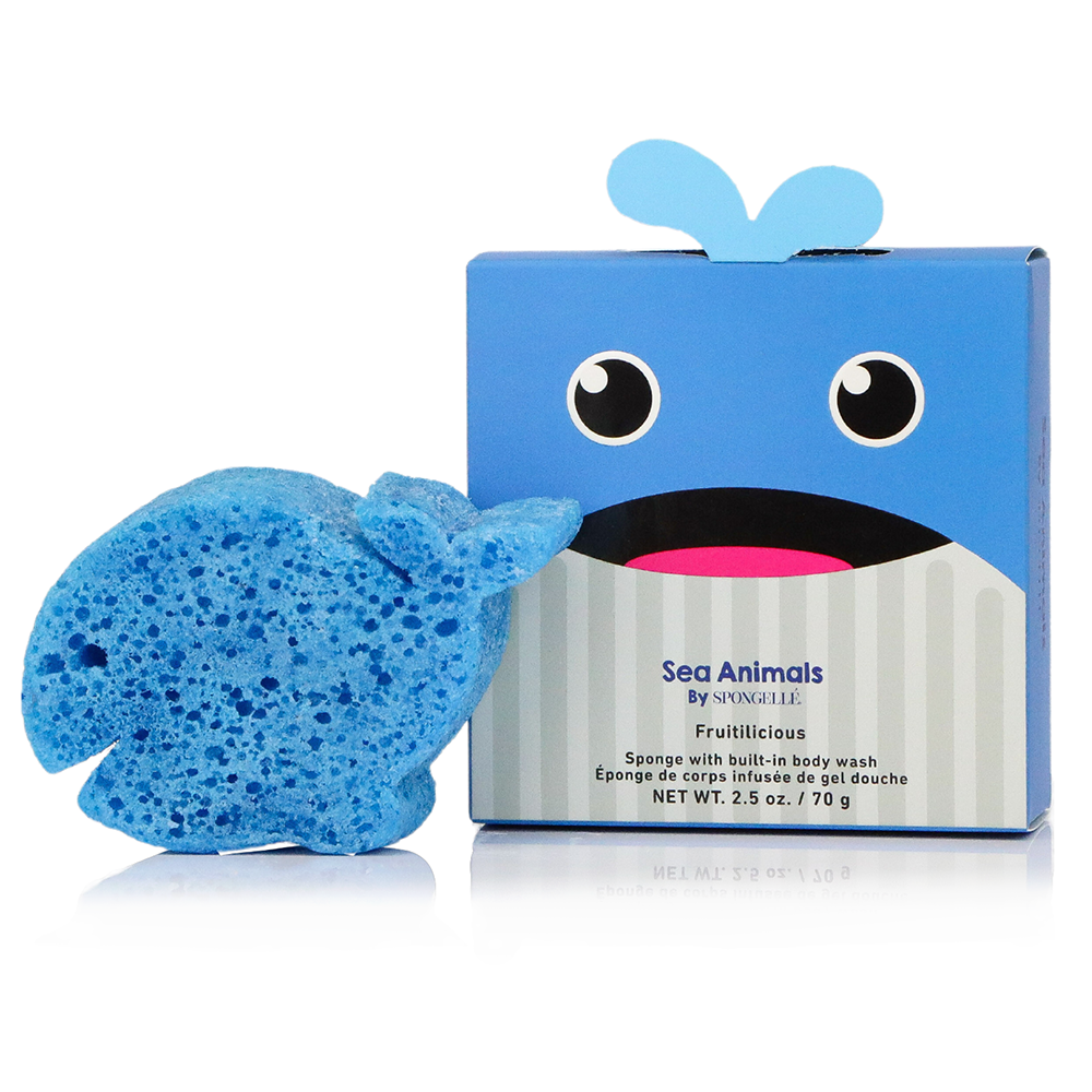 Sea Animals Assorted Sponge Pack for Kids & Baby