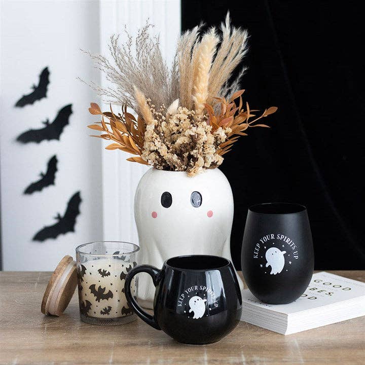 Sweet Halloween Ghost Flower Vase