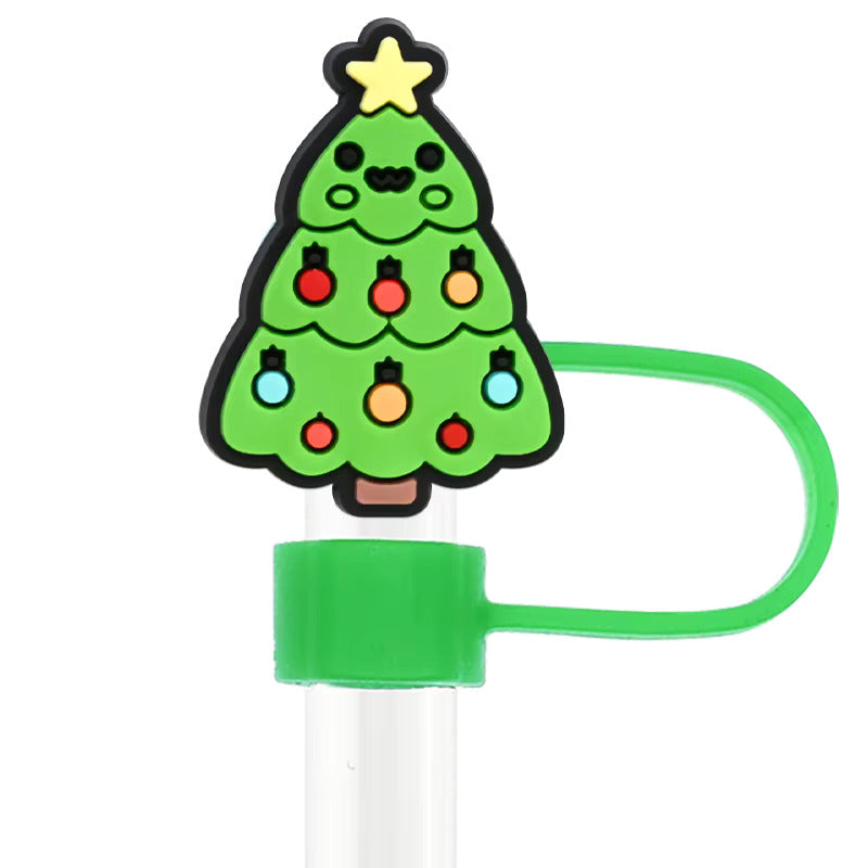 Christmas Tree Straw Topper