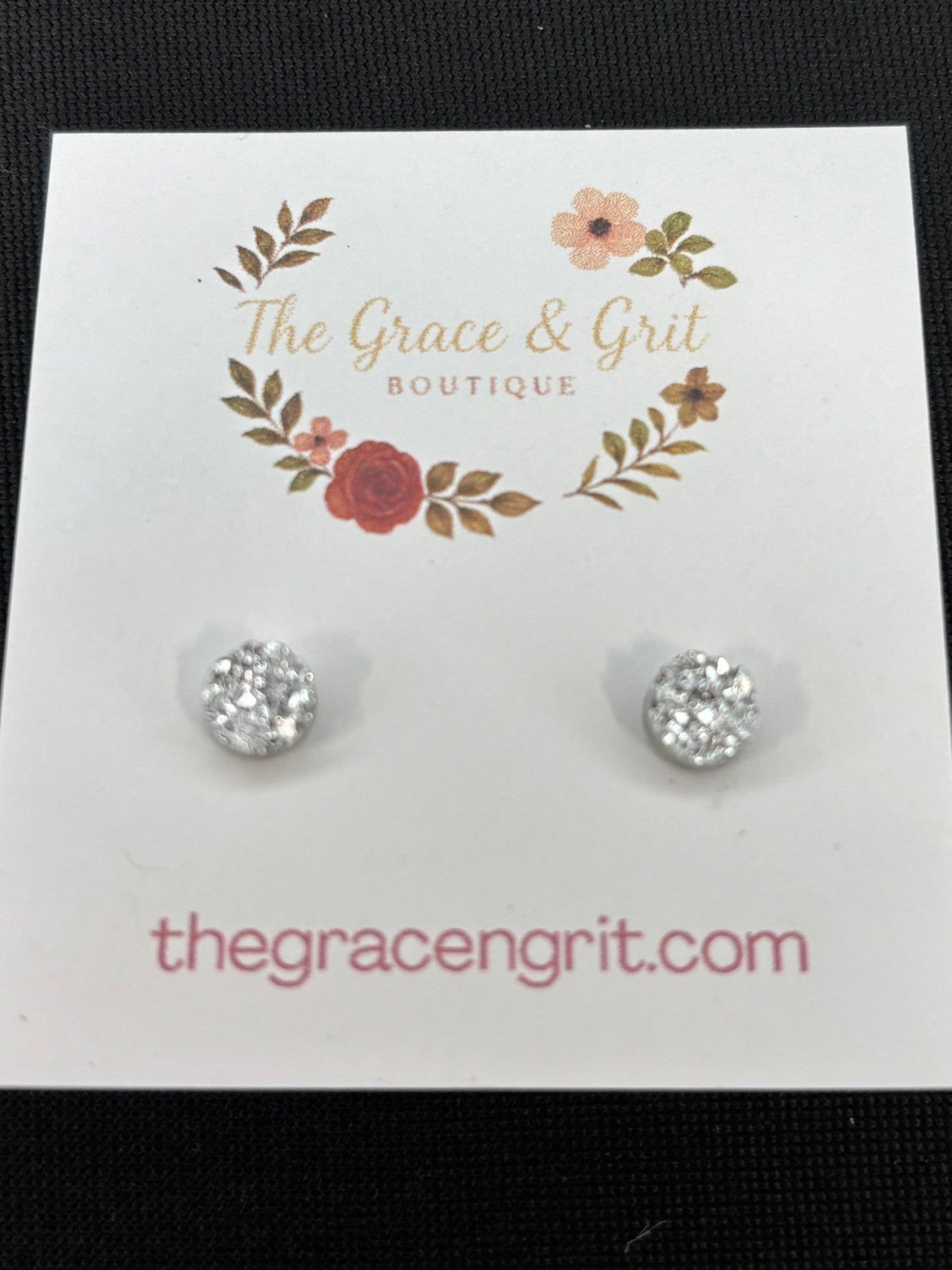 Micros in Silver Earrings