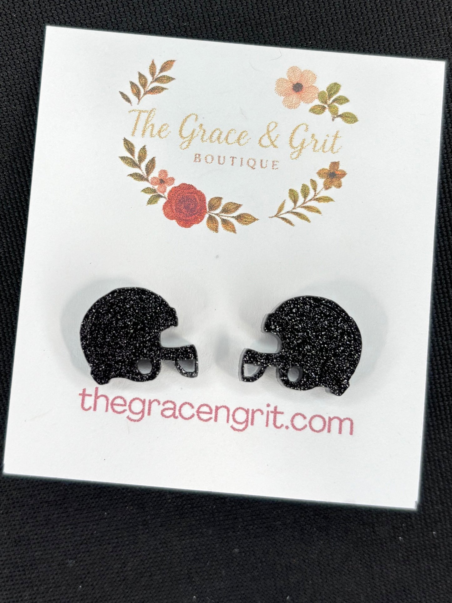 Football Helmet Earrings