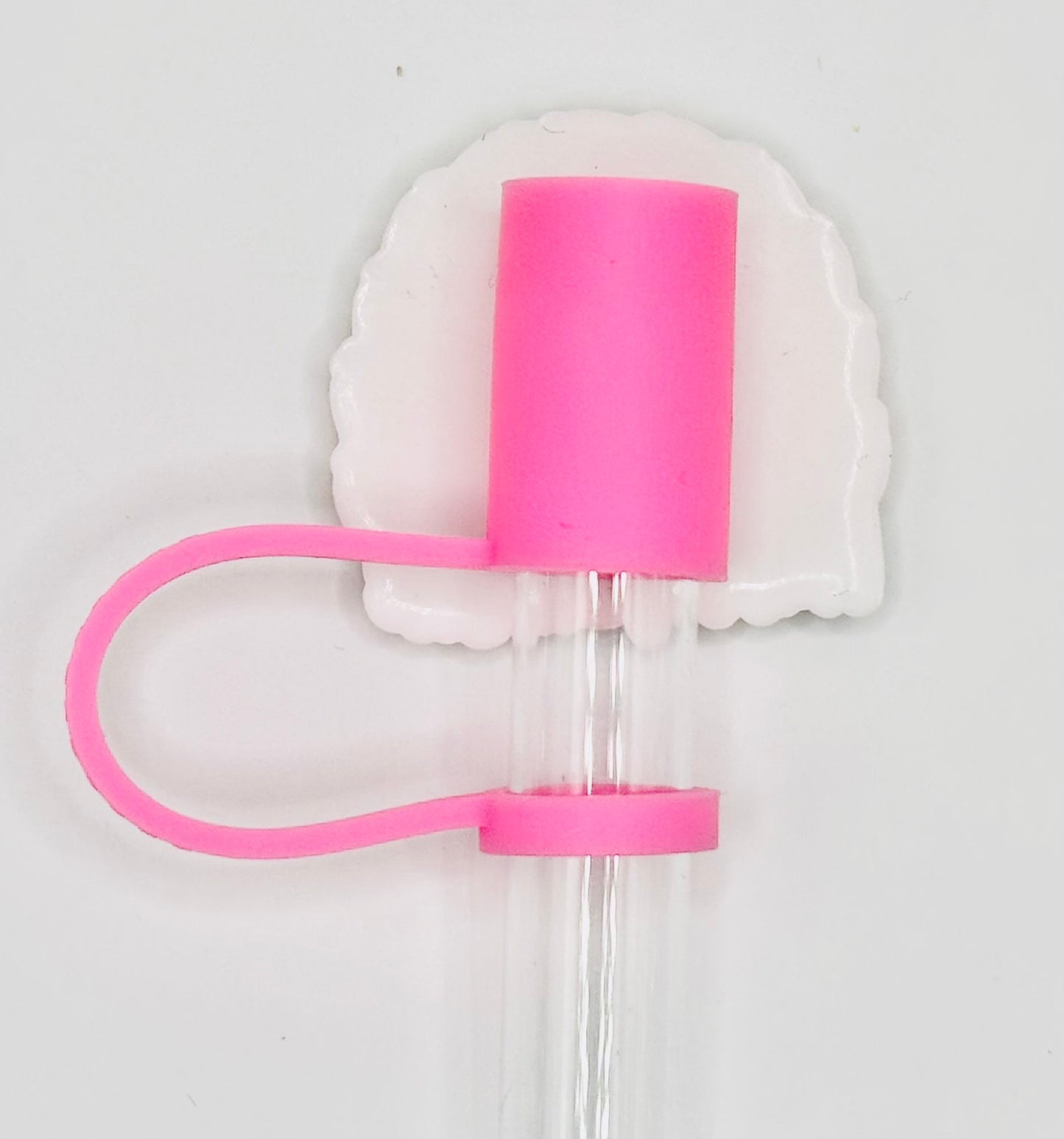 Happy Easter Bunny Straw Topper
