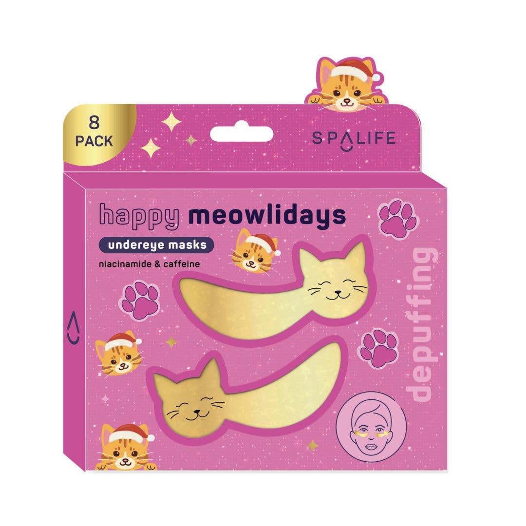 Happy Meowlidays Depuffing Undereye Patches | 8 Pk