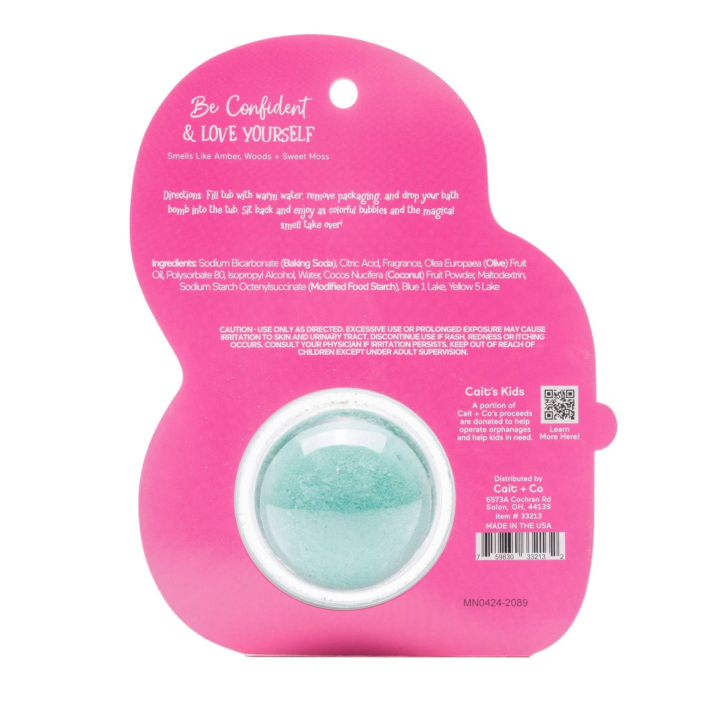Horse Clamshell Bath Bomb - Be Confident