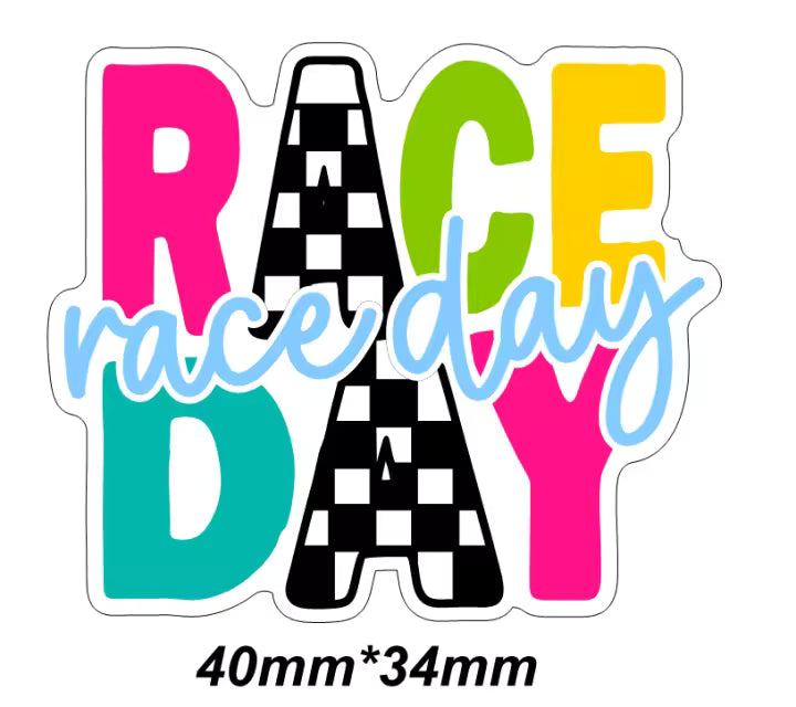 Race Day Straw Topper