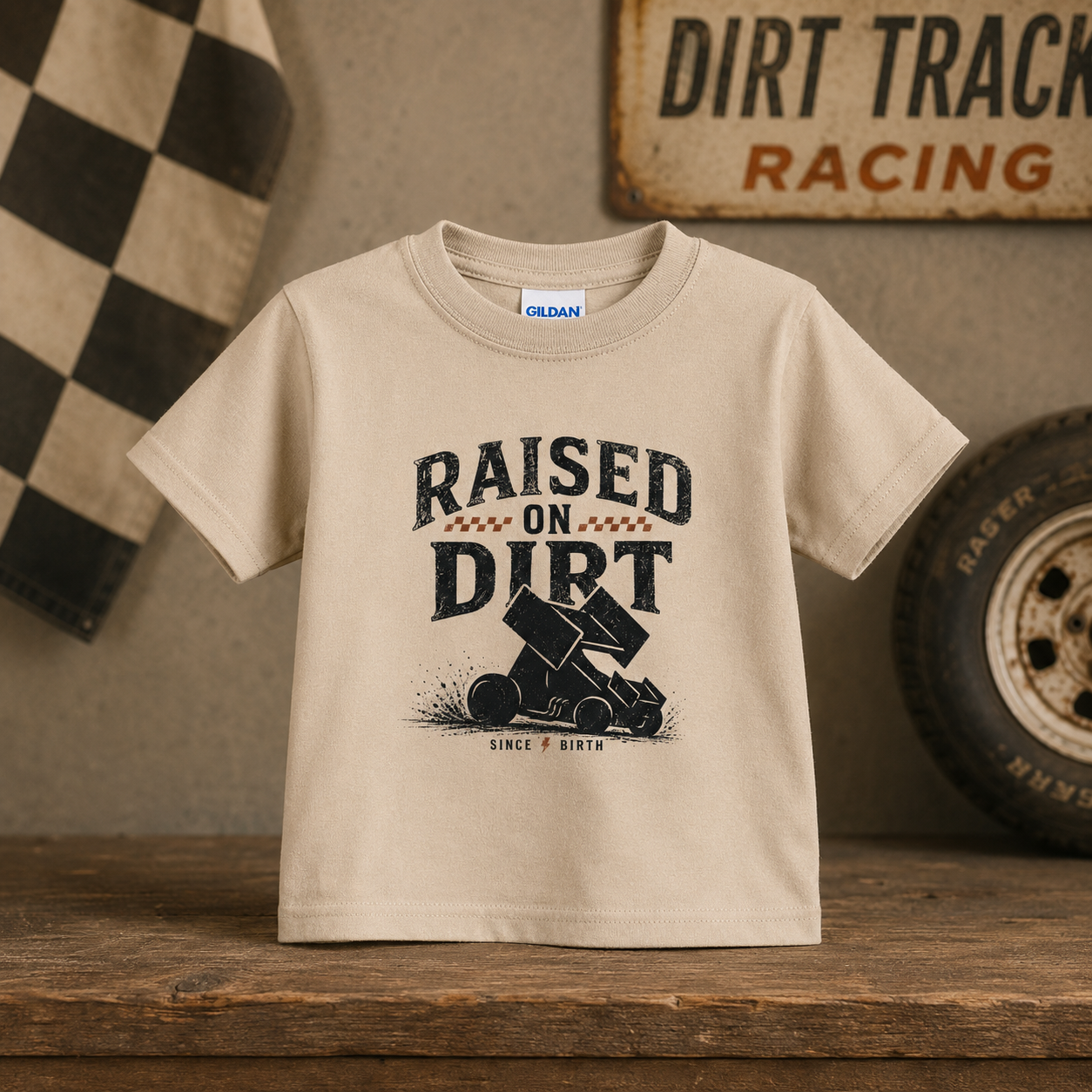 Raised on Dirt Sprint Car T