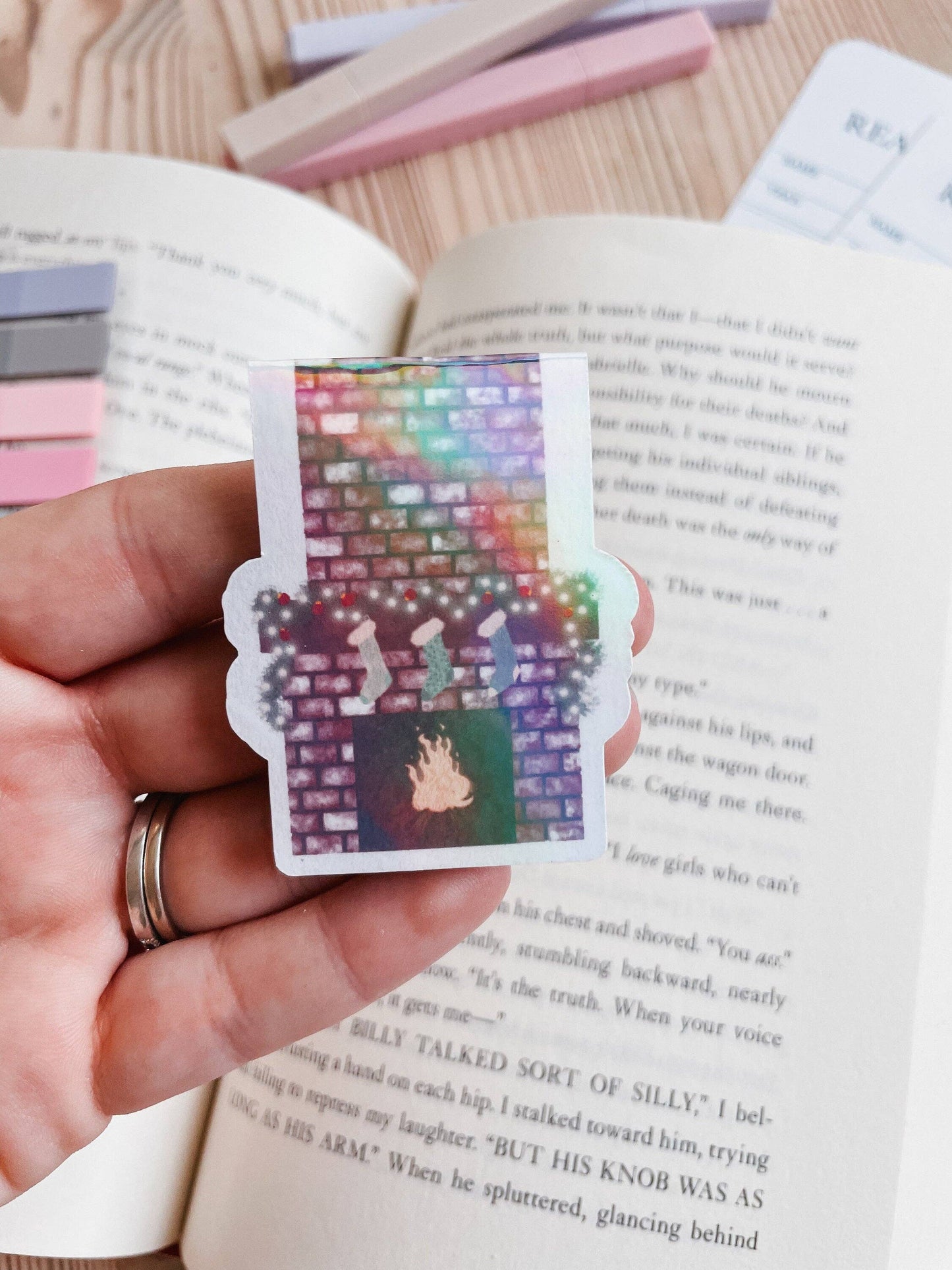 Holiday Magnetic Bookmarks