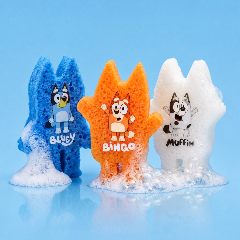 Bluey Spongelle Sponges