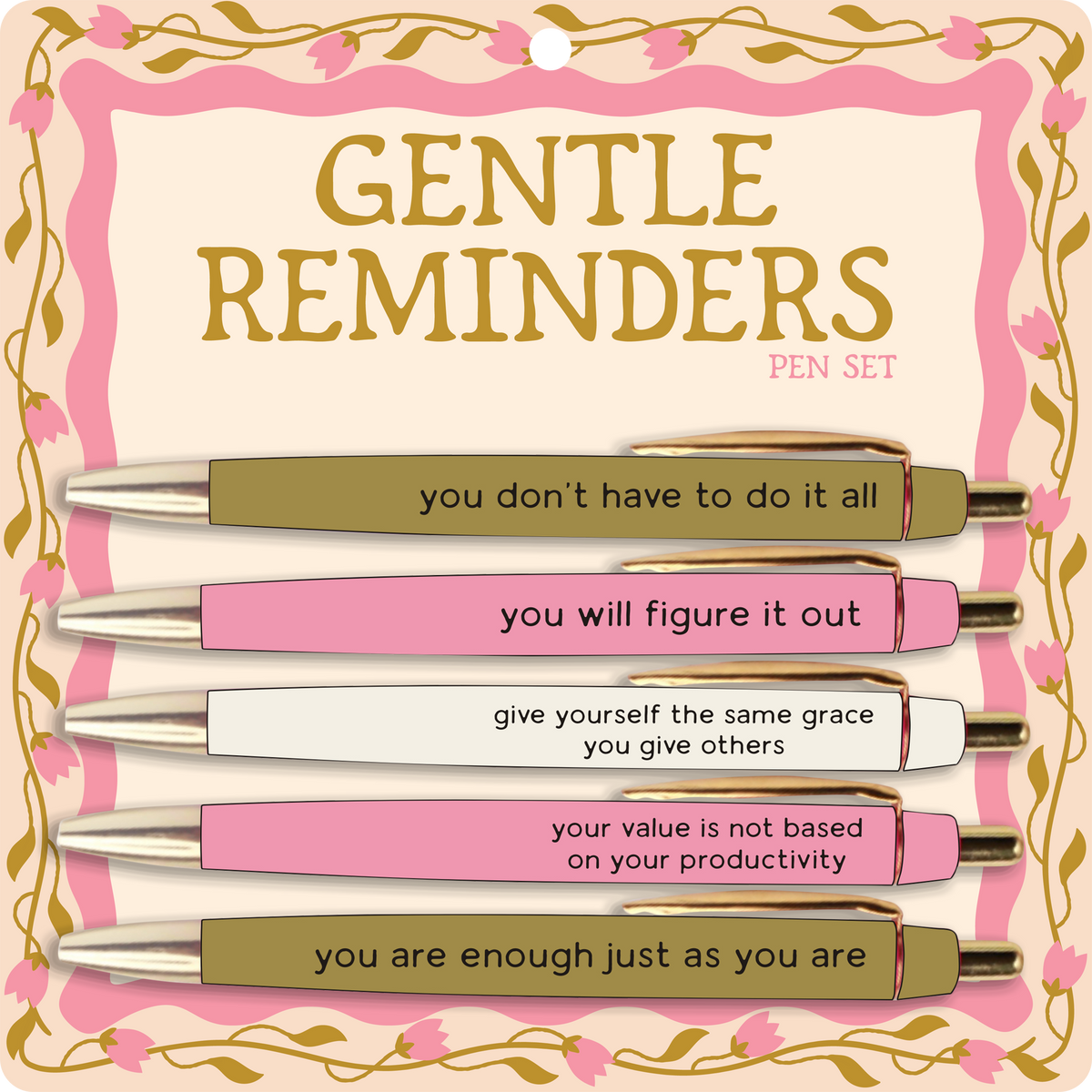 Gentle Reminders Pen Set