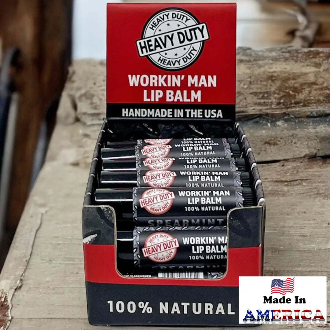 Men's Workin Man Lip Balm | 100% Natural