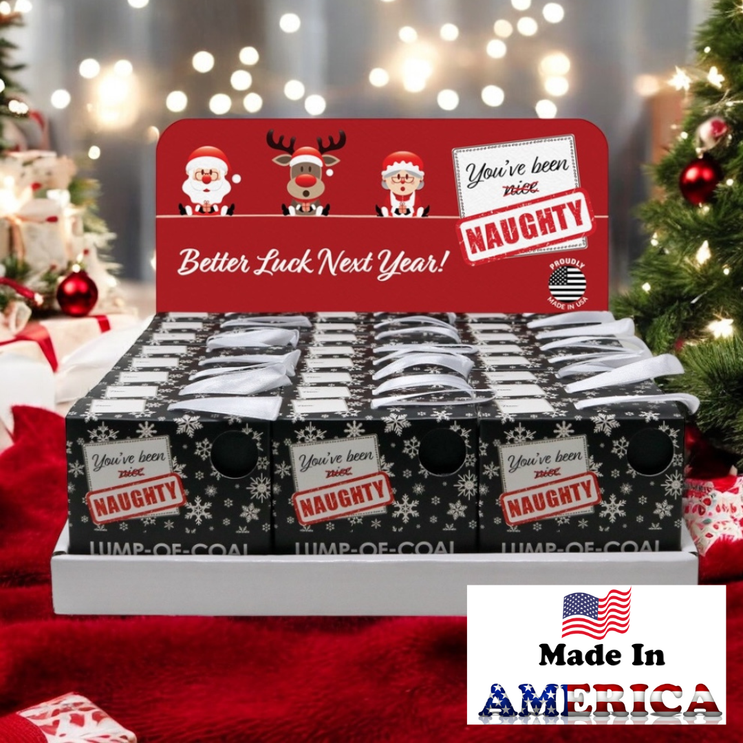 Christmas Best Seller! Lump-of-Coal Soap