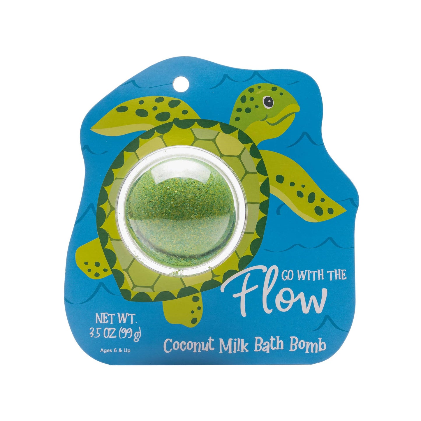 Go With the Flow Sea Turtle Clamshell Bath Bomb