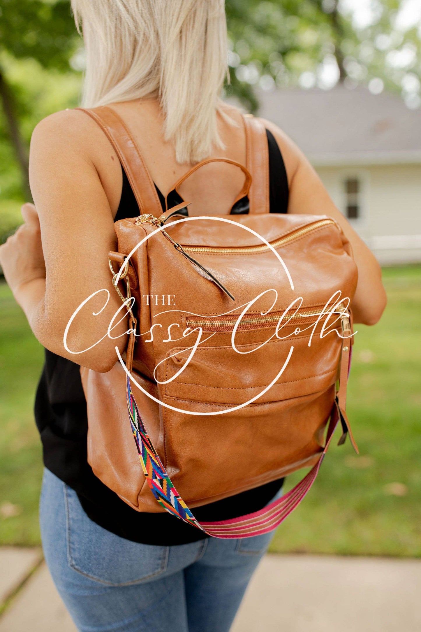 Convertible Backpack - Tan