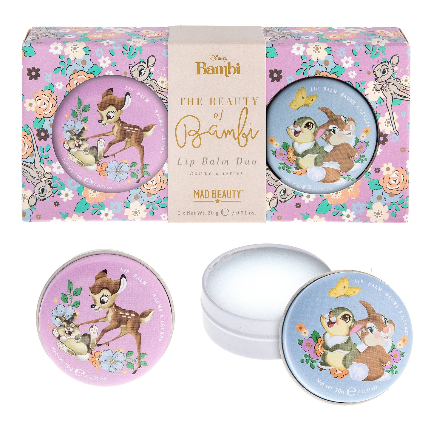 Disney Beauty Of Bambi Lip Balm Duo
