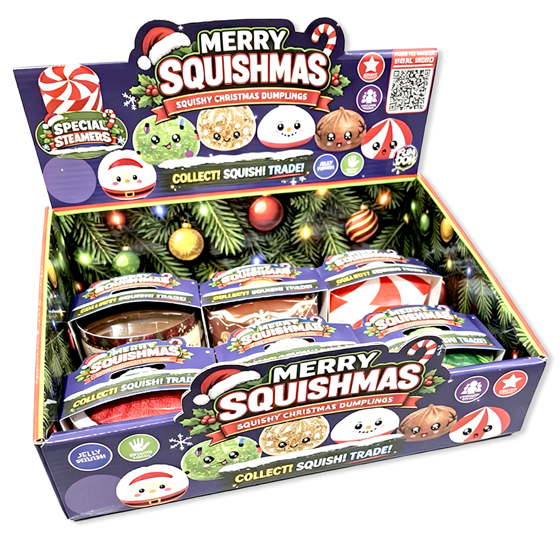 Christmas Dumpling Squishy Toy