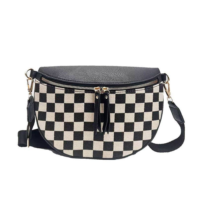 Crossbody Zipper Removal Strap Sling Bum Bag