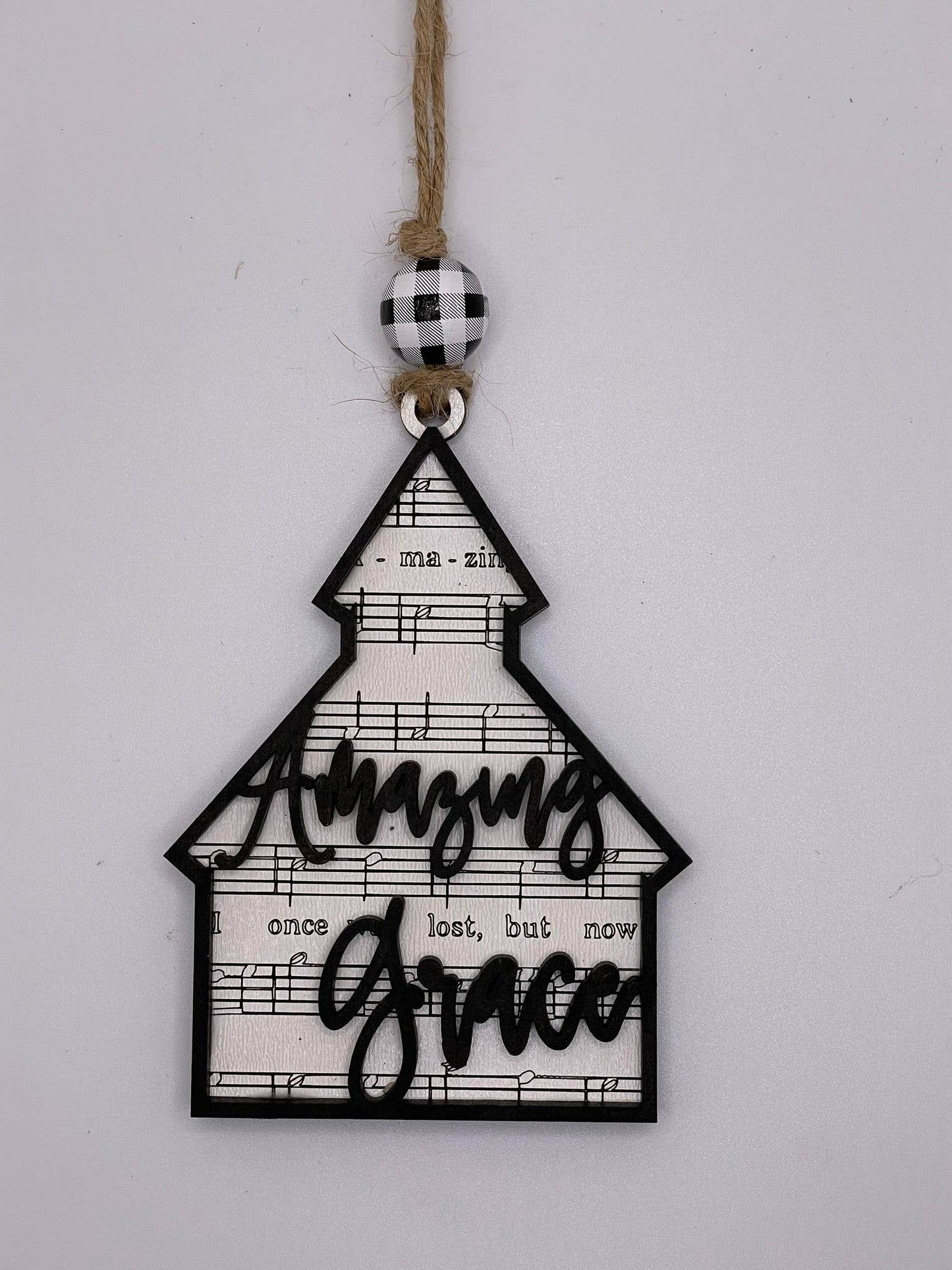 Amazing Grace Layered Ornament
