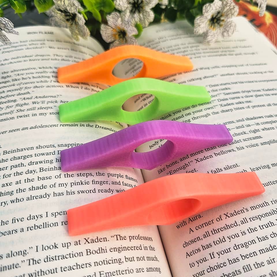 Book Holder Thumb Page Keeper Bookworm Gifts Bookish