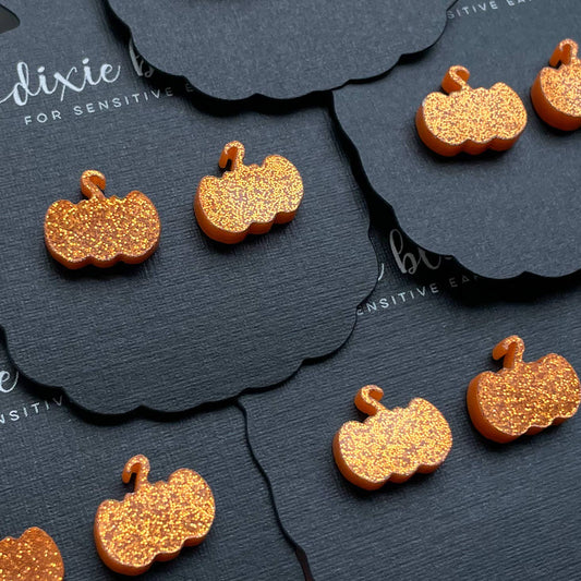 Pumpkins in Orange Earrings