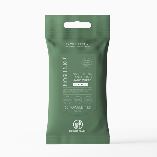 Eucalyptus Nourishing Hand Sanitizing Travel Wipes