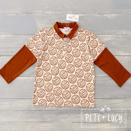 Vintage Soccer - Boys Long Sleeve Shirt