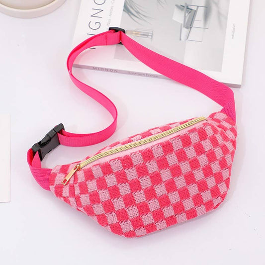 Checkered Flag Fanny Pack - 2 Colors