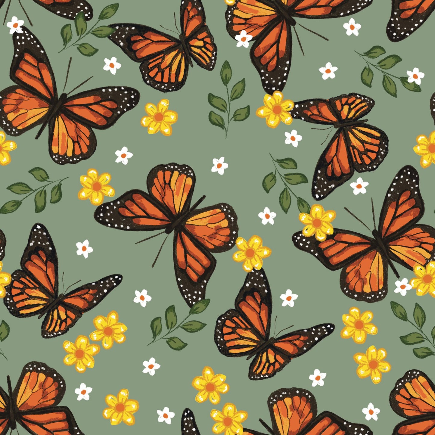 Monarch Meadow - Pant Set