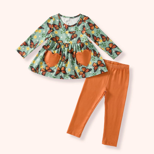 Monarch Meadow - Pant Set
