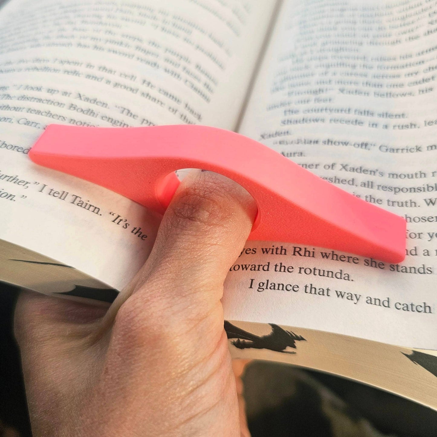 Book Holder Thumb Page Keeper Bookworm Gifts Bookish