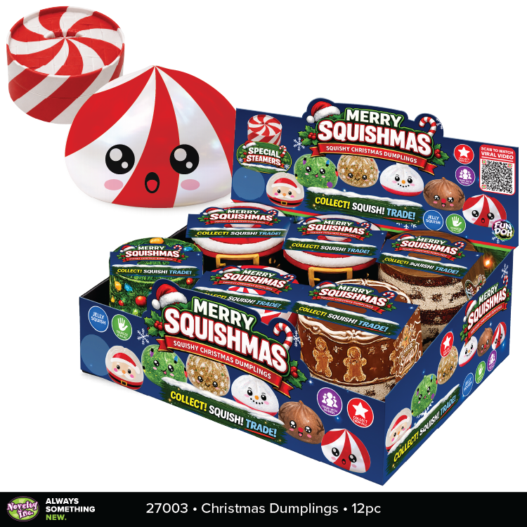 Christmas Dumpling Squishy Toy