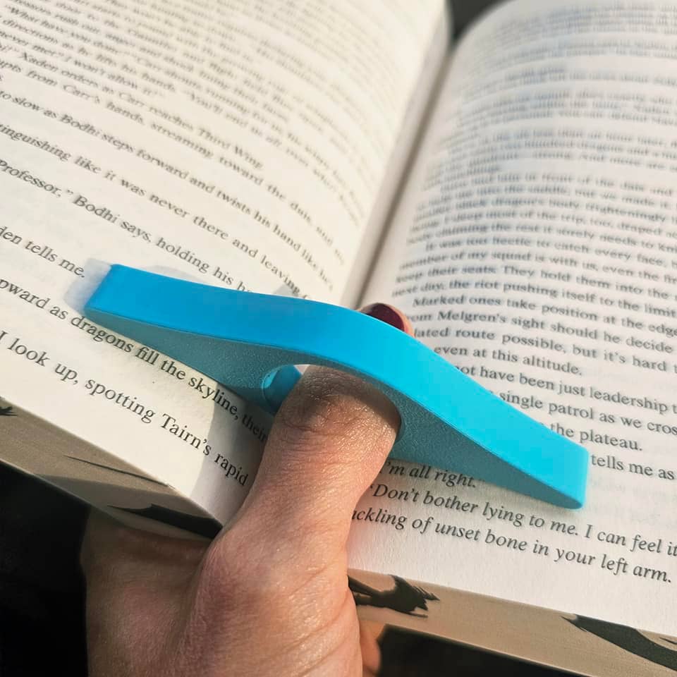 Book Holder Thumb Page Keeper Bookworm Gifts Bookish