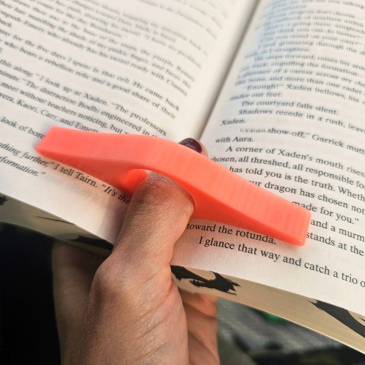 Book Holder Thumb Page Keeper Bookworm Gifts Bookish