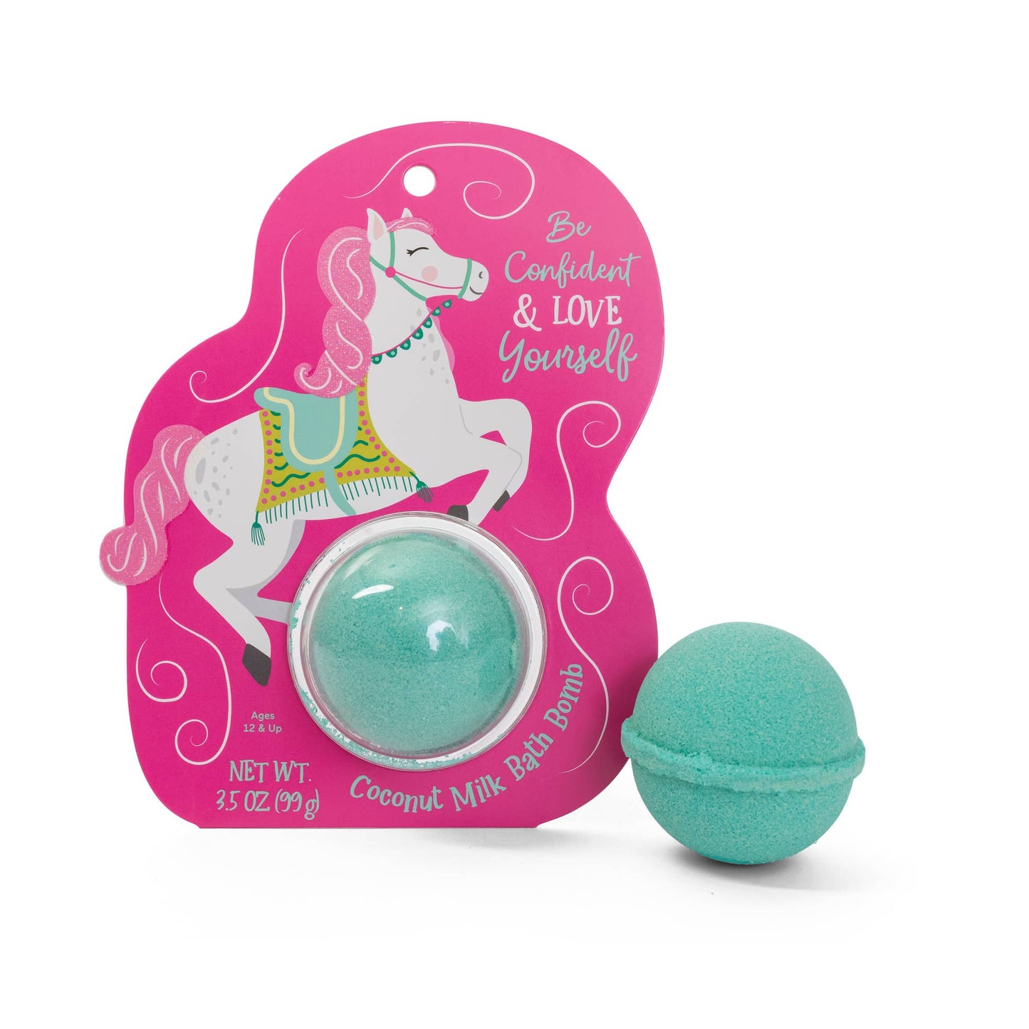 Horse Clamshell Bath Bomb - Be Confident