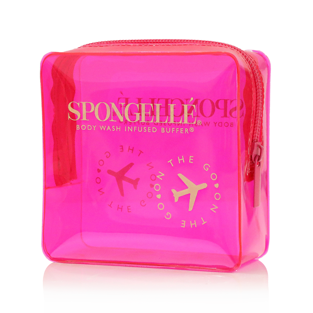Travel Case - Pink, Black & White