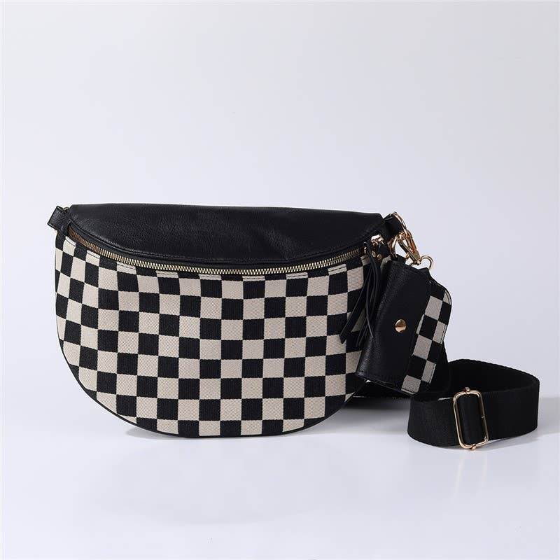 Crossbody Zipper Removal Strap Sling Bum Bag