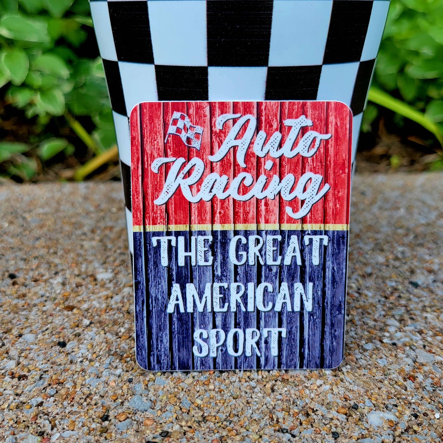 Auto Racing Great American Sport Sticker