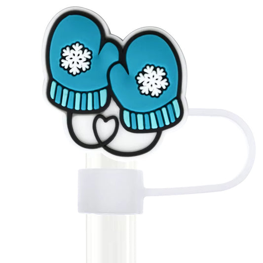 Winter Mittens Straw Topper