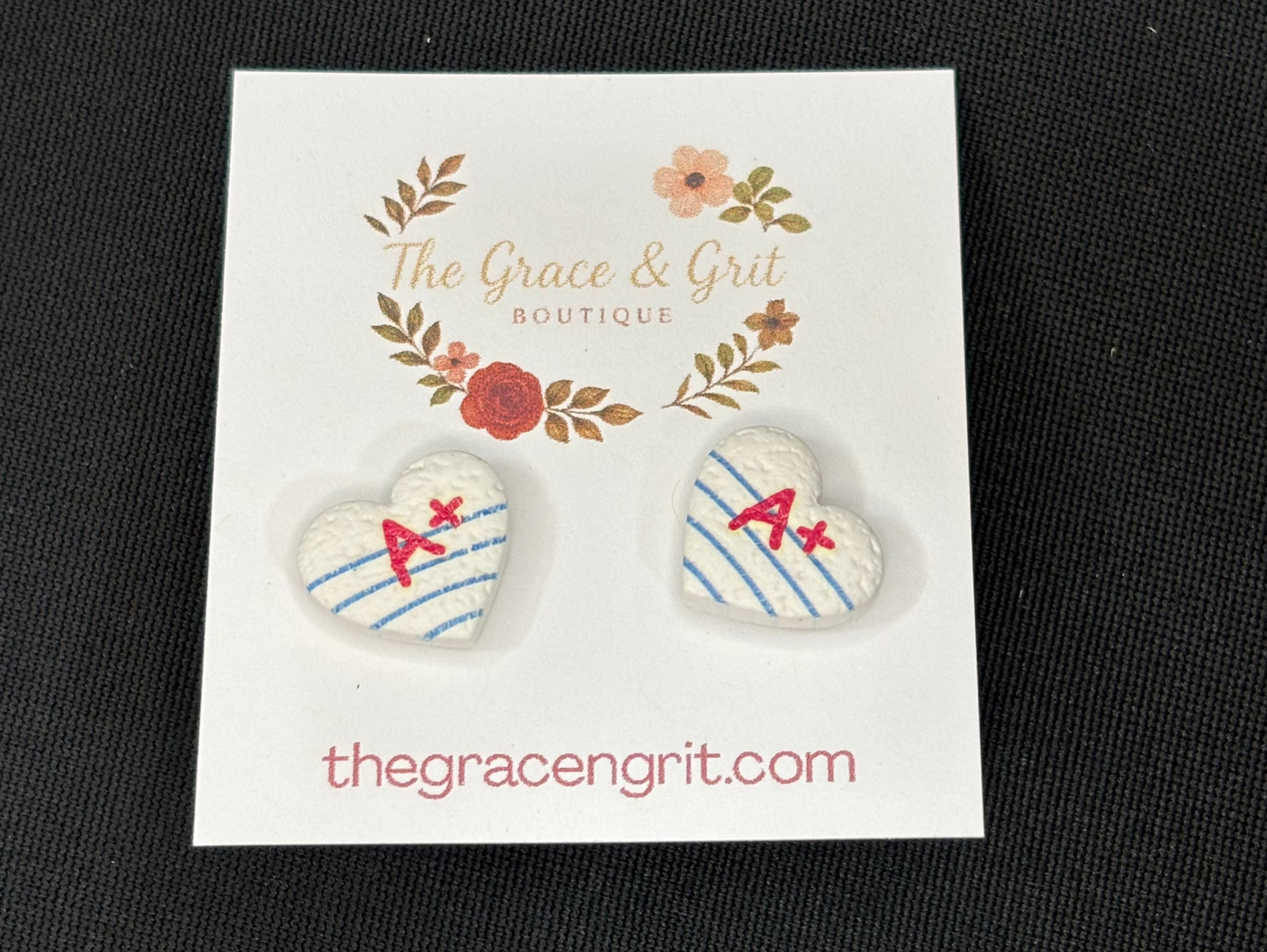 School Days Collection A+ Earrings