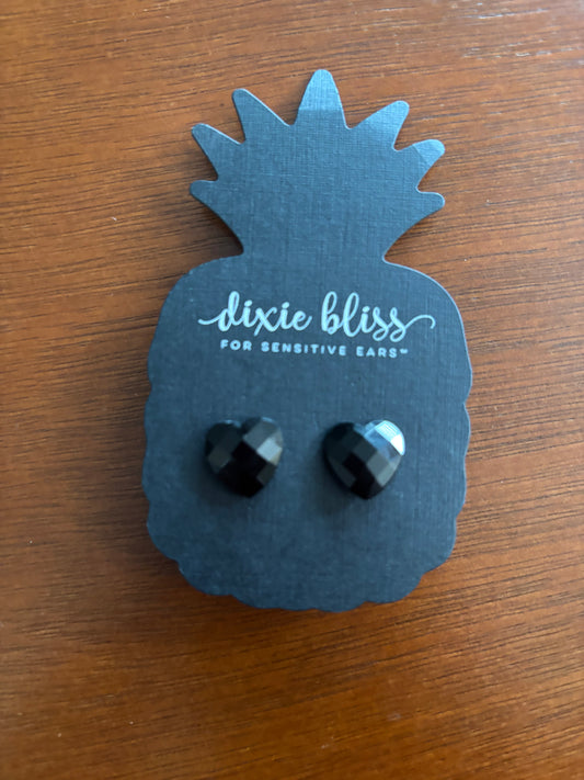 Dark Heart Earrings