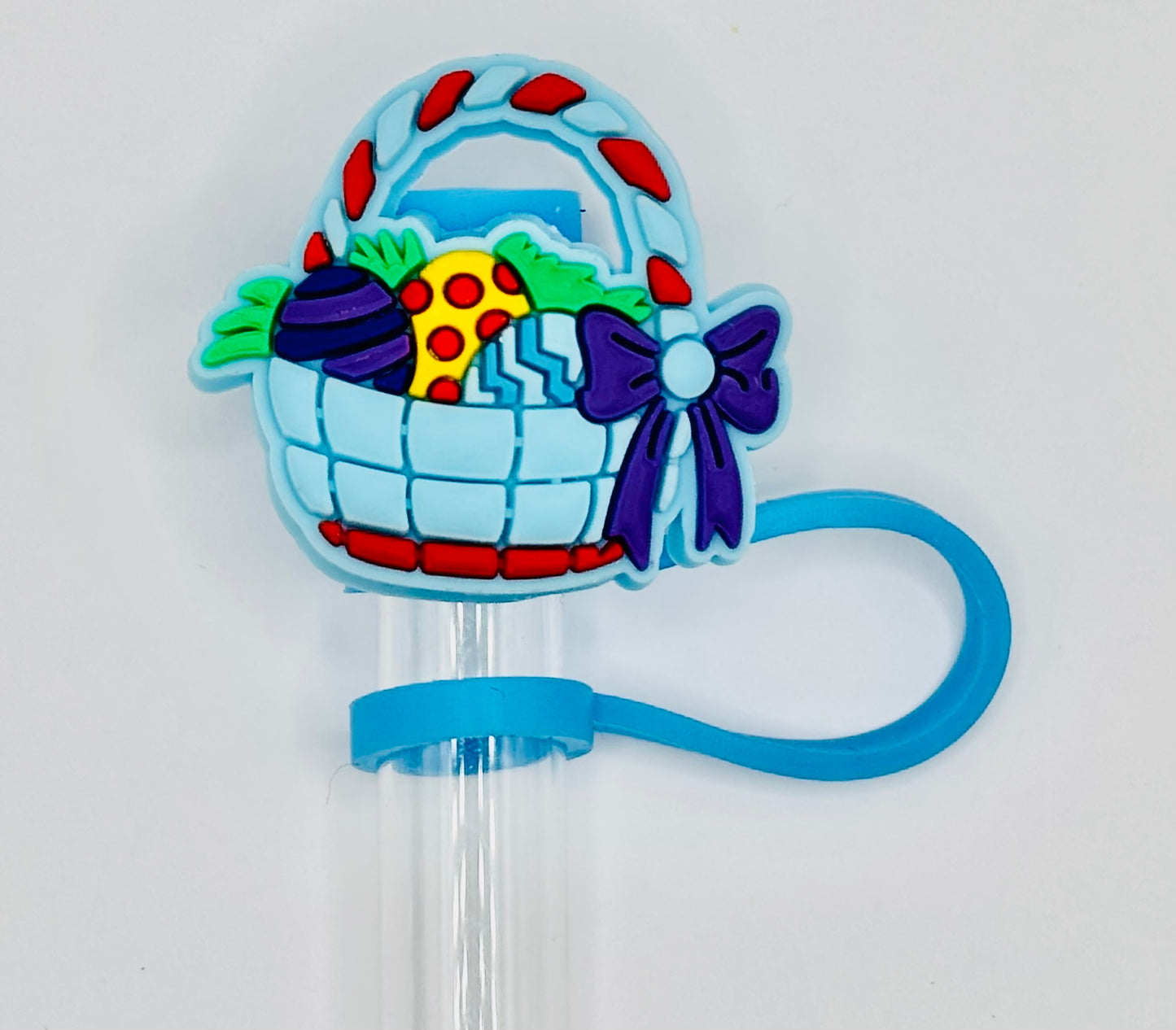 Easter Basket Straw Topper
