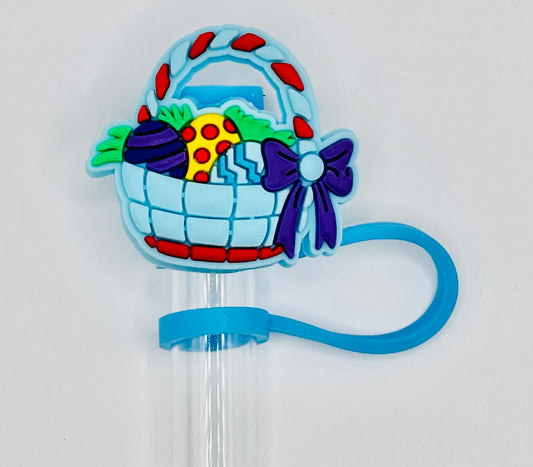 Easter Basket Straw Topper