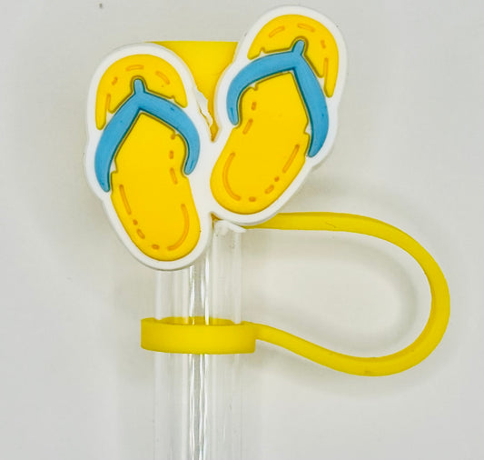 Flip Flops Straw Topper