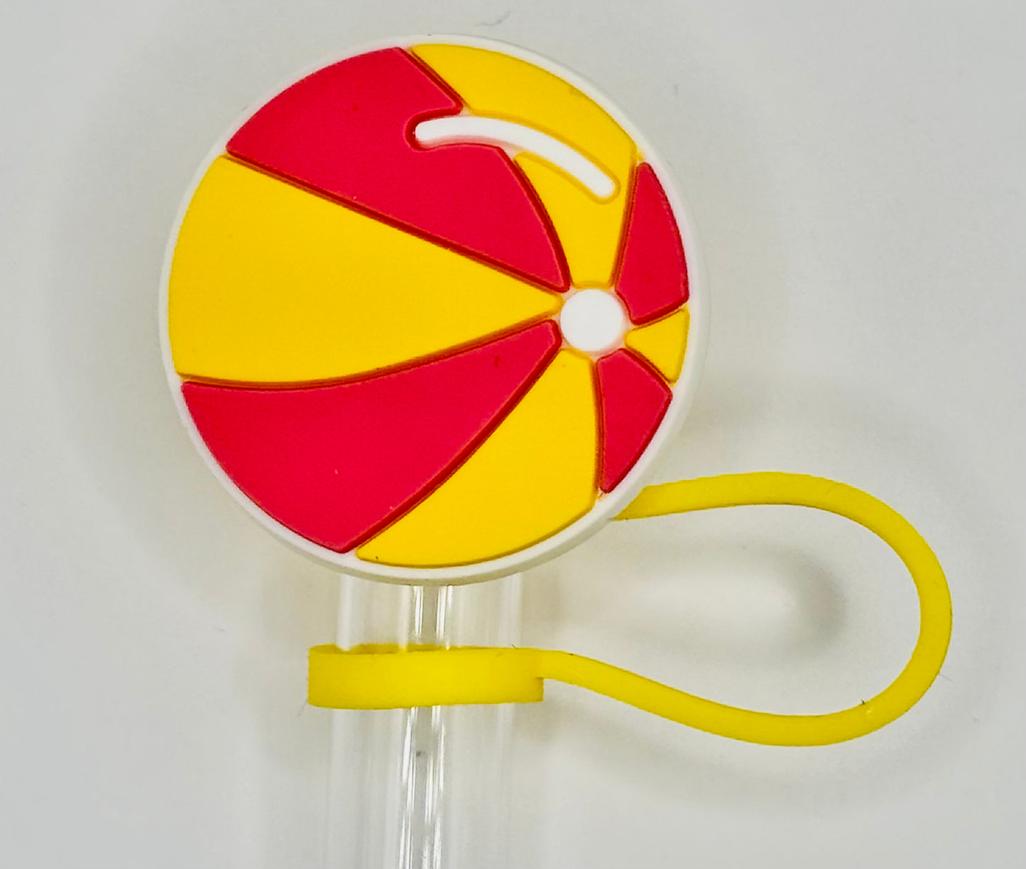 Beach Ball Straw Topper