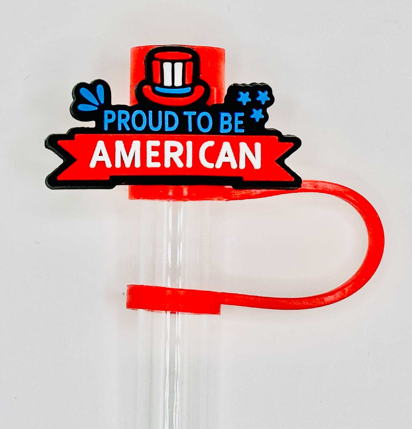 Proud America Straw Topper