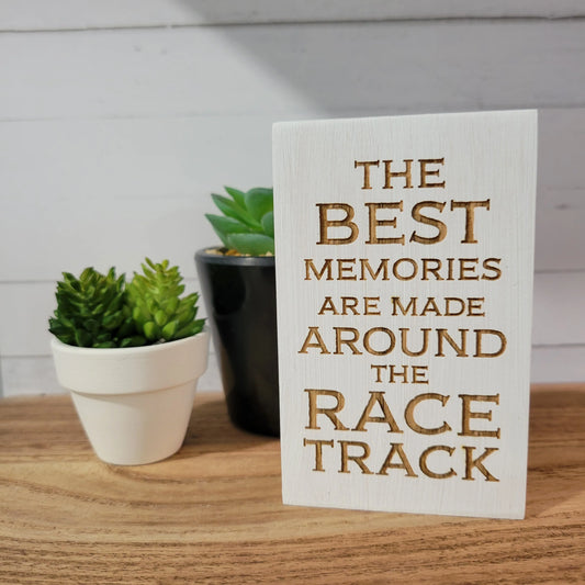 Best Memories Mini Laser Engraved Wood Sign