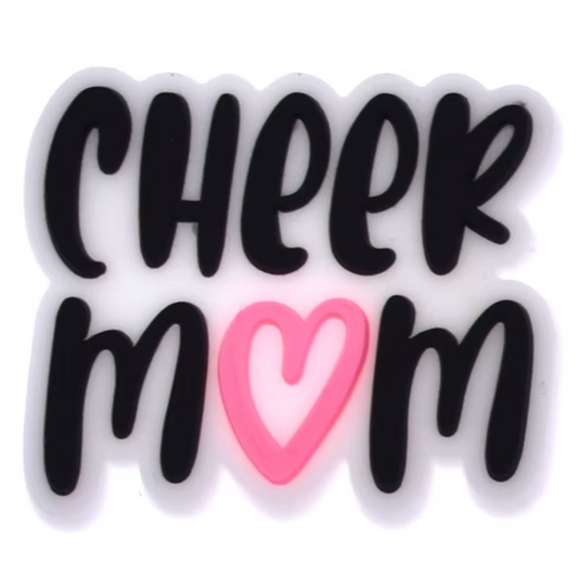 Cheer Mom Straw Topper